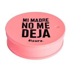 Fisura - Couvercle de gobelet anti-drogue Mi madre.... Capote pour verre réutilisable. Protection anti-drogues en silicone.