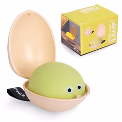 Veilleuse pour enfant - Fisura – Veilleuse pour enfants “Pistache”. Lampe de nuit originale avec contrôle tactile. 2 modes lu ...