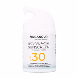 Arganour 8435438600423, Crème d’écran solaire, Visage, Flacon pompe, Hydratant, Protection, Tous types de peau, 50 ml