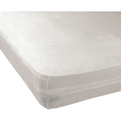 Moonia - Couvre-matelas élastique en coton bouclé 80X190