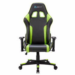 Newskill Gaming Kitsune, Siège de jeu universel, 150 kg, Siège rembourré, Dossier rembourré, Universel, Noir/Vert
