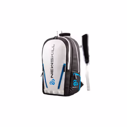 Newskill Gaming Mercury Mochila Gaming 15.6" Sac à dos Noir, Bleu, Blanc