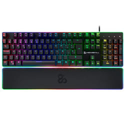 Newskill Gaming Gungnyr Pro clavier Jouer USB QWERTY Espagnole Noir