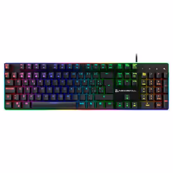 Newskill Gaming Gungnyr Pro clavier Jouer USB QWERTY Espagnole Noir
