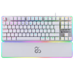 Newskill Gaming Gungnyr TKL Pro Ivory clavier Jouer USB QWERTY Espagnole Blanc