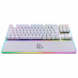 Newskill Gaming Gungnyr TKL Pro Ivory clavier Jouer USB QWERTY Espagnole Blanc