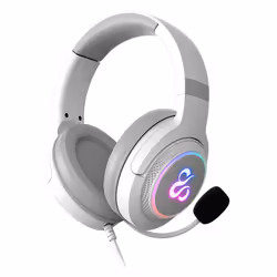 Newskill Gaming Sobek Casque Avec fil Arceau Blanc - Vue supplémentaire 5