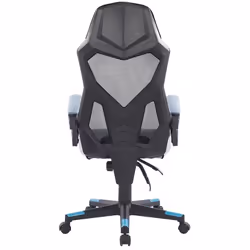 Newskill Gaming Eros Siège de jeu sur PC Siège rembourré Noir, Bleu, Gris - Vue supplémentaire 4