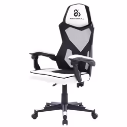Newskill Gaming Eros Siège de jeu sur PC Siège rembourré Noir, Gris, Blanc - Vue supplémentaire 5