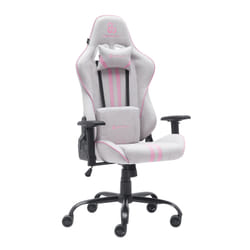 Newskill Gaming Kitsune V2 Siège de jeu sur PC Siège rembourré Gris, Rose