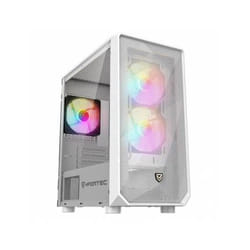 Nfortec NF-CS-DYS-W unité centrale Tower Blanc