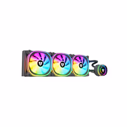 Nfortec NF-WC-ATRIAX-360-B, Refroidisseur de liquide tout-en-un, 12 cm, 59,18 cfm, Noir