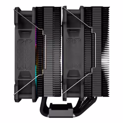 Nfortec Sculptor X2 Processeur Refroidisseur d'air 12 cm Noir 1 pièce(s)