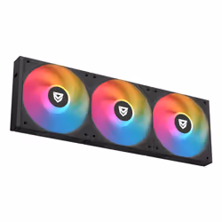Nfortec Stellar, Ventilateur, 12 cm, Noir