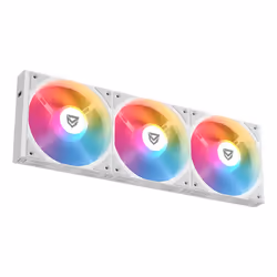 Nfortec Stellar, Ventilateur, 12 cm, Blanc