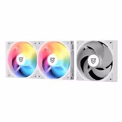 Nfortec Stellar Ventilateur 12 cm Blanc 1 pièce