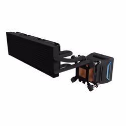 Nfortec NF-SFAN-SEDNA-360-BLACK système de refroidissement d'ordinateur Processeur Refroidisseur de liquide tout-en-un 36 cm Noir - Vue supplémentaire 4
