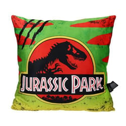Coussin Carré - SD Toys - Jurassic Park - Logo Voiture - 45x45 cm - Ultra Doux