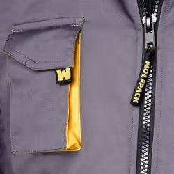 Veste de Travail Gris/Jaune Taille 52/54 l