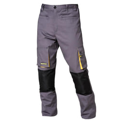 Pantalon de Travail Long Gris/Jaune Taille 42/44 M
