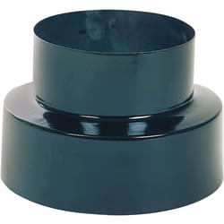 Poêle Vitrifié Noir Réduction de 150 à 120 mm.