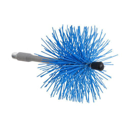 Brosse de Ramonage en Nylon Manche Flexible 100 mm.