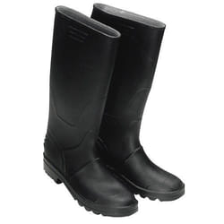 Bottes Hautes en Caoutchouc Noir Nº 39 (Paire)
