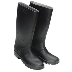 Bottes Hautes en Caoutchouc Noir Nº 47 (Paire)