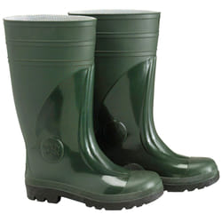 Bottes de sécurité hautes en caoutchouc vert Nº 39 (paire)