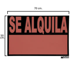 Affiche a Louer 70x50 cm.