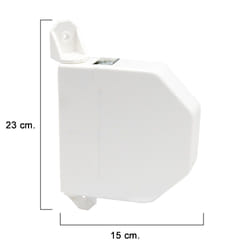 Ruban de sélection pour store pliant blanc 22 mm.