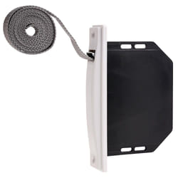 Mini ruban de sélection aveugle blanc 18 mm. Intégrer sans pivots