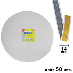 Wolfpack - Ruban aveugle bicolore 14 mm. Rouler 50 mètres