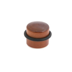 Butoir de porte en bois à coller/à visser rond chêne clair
