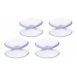 Oryx - Ventouse Double Transparente (Bister 4 Pièces)