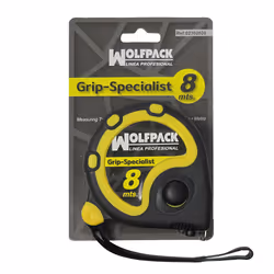 Wolfpack - Flexomètre 8 Mètres Avec Frein Grip Special