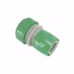Raccord de tuyau en plastique Saturnia 3/4-stop. - Taille : 3/4. - Avec fonction d'arrêt. - En plastique.