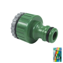 Saturnia - Adaptateur de tuyau en plastique 3/4-1/2 femelle Blister