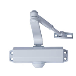 Ferme-Porte Avec Retenue Force 3. Couleur Blanche (Portes 80/100 cm.)