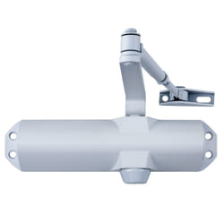 Ferme-Porte Avec Retenue Force 4. Couleur Blanche (Portes 90/120 cm.)