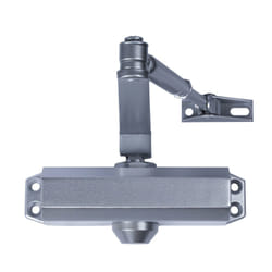 Ferme-Porte sans Retenue Force 3. Couleur Argent (Portes 80/100 cm.)