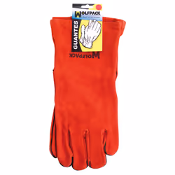 Gants de soudage longs rouges Denso (paire)