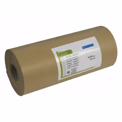 Papier kraft 45/50gr. - Mesure : 15 cm. x 45 mètres. - Grammage 45/50 grammes. - Couleur marron. - Idéal pour emballer, embal ...