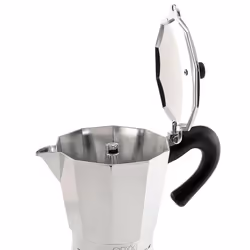 Oryx - Cafetera inducción aluminio 9 tazas (450 ml.)