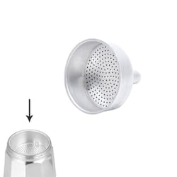 Oryx - Cafetière Entonnoir Aluminium Classique/Induction 2 Tasses