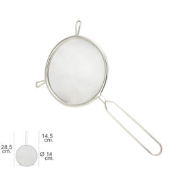ORYX 5072045 Tamis de cuisine Acier inoxydable 14 cm