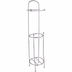 Portarrollos Baño Vertical 18x16x61cm. - Portarrollos para el baño de diseño actual y sencillo. - Puede almacenar 3 rollos ex ...