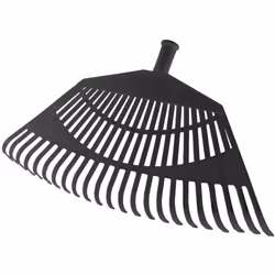 Rastrillo jardin plastico trapezoidal - Medida: 54x31 cm. - Ø interior agujero: 2,5 cm. - Usar mangos con rosca. - Agujero pr ...
