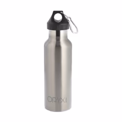 Botella Termica / Termo Acero Inoxidable Antigotas Con mosqueton. - Capacidad: 500 ml. - Medidas diametro x altura: 7x25,5 cm ...