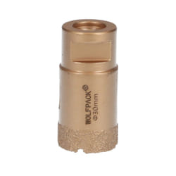 Wolfpack - Couronne diamantée M14 ø 30 mm. coupe à sec